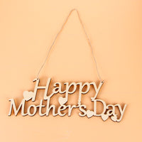 Happy Mother's Day Handcraft Wooden Slice