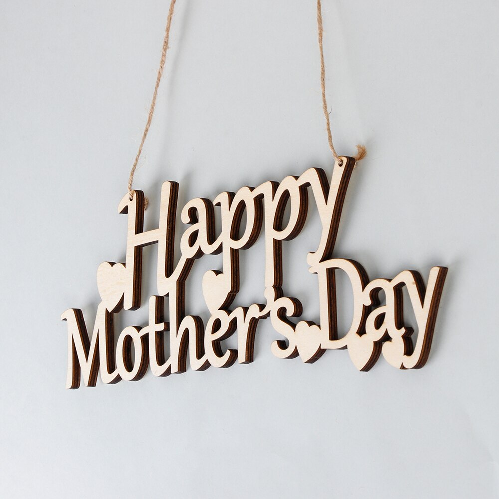 Happy Mother's Day Handcraft Wooden Slice