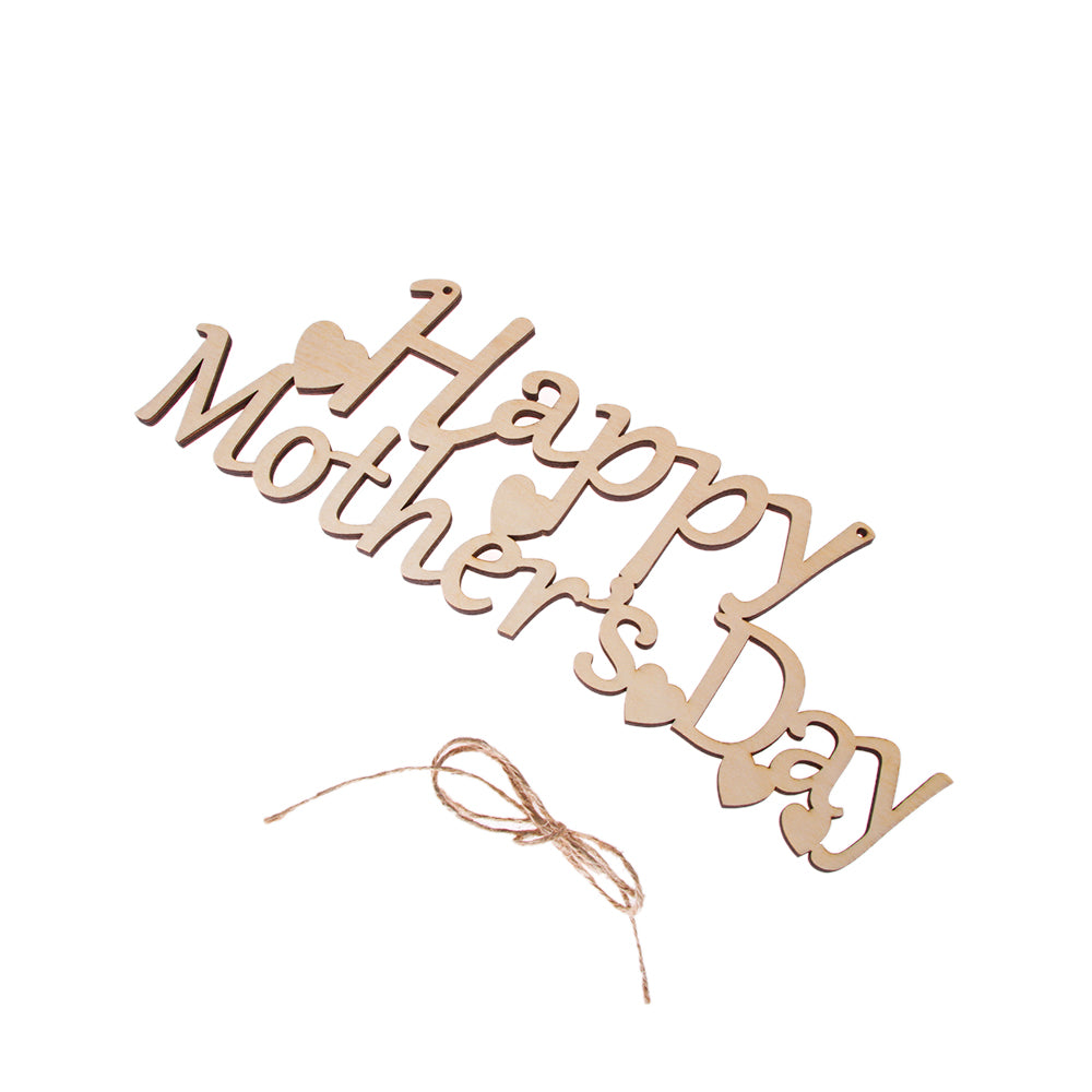 Happy Mother's Day Handcraft Wooden Slice
