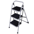 Non slip 3 Step Short Handrail Iron Ladder