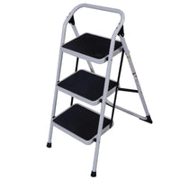 Non slip 3 Step Short Handrail Iron Ladder