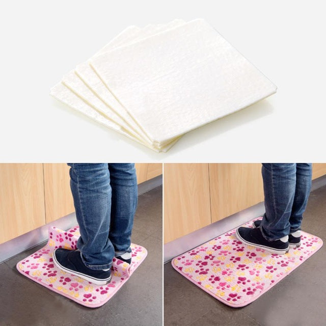 4 X Carpet Pad Double-sided adhesive Sticker Anti Slip
